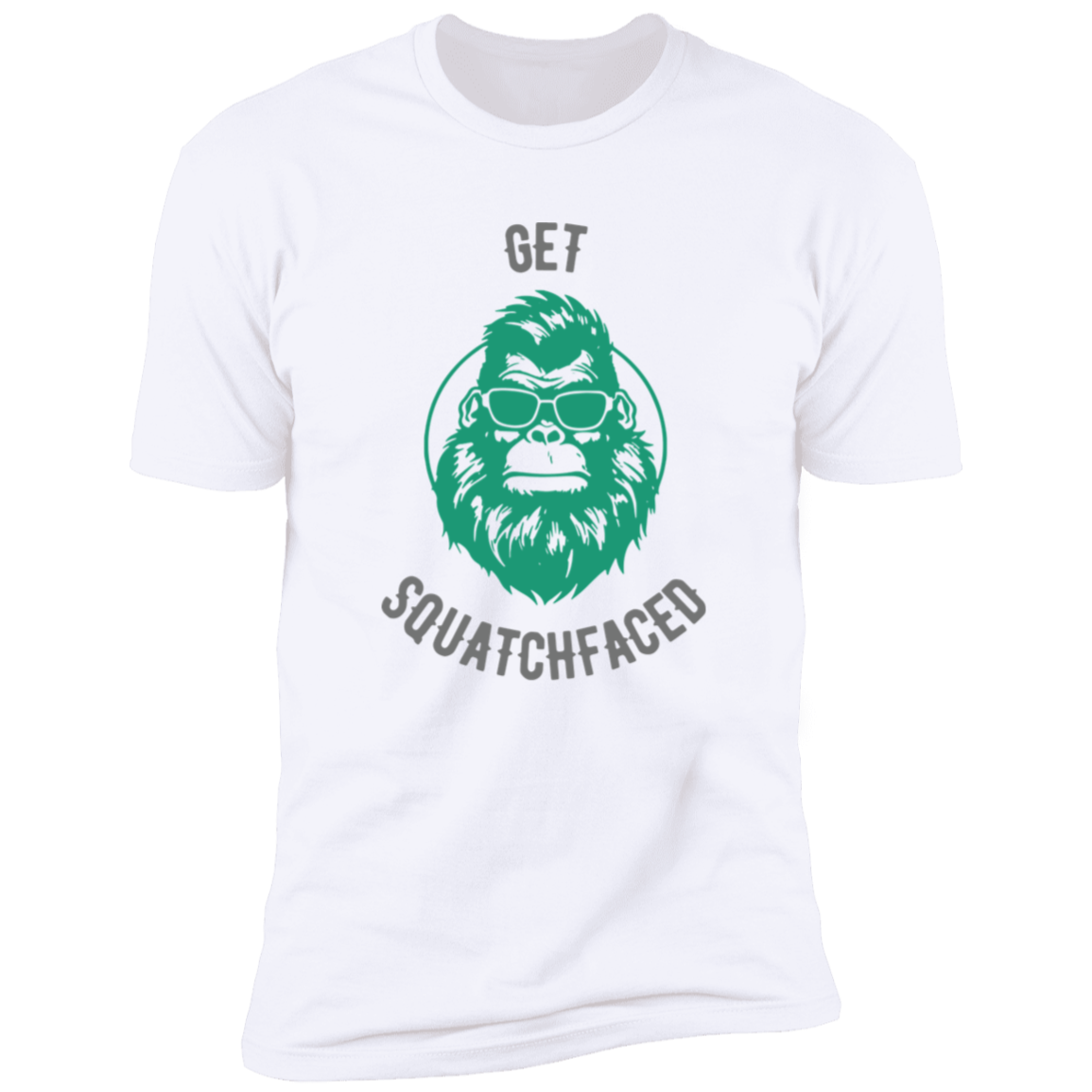 Get Squatchfaced - Green