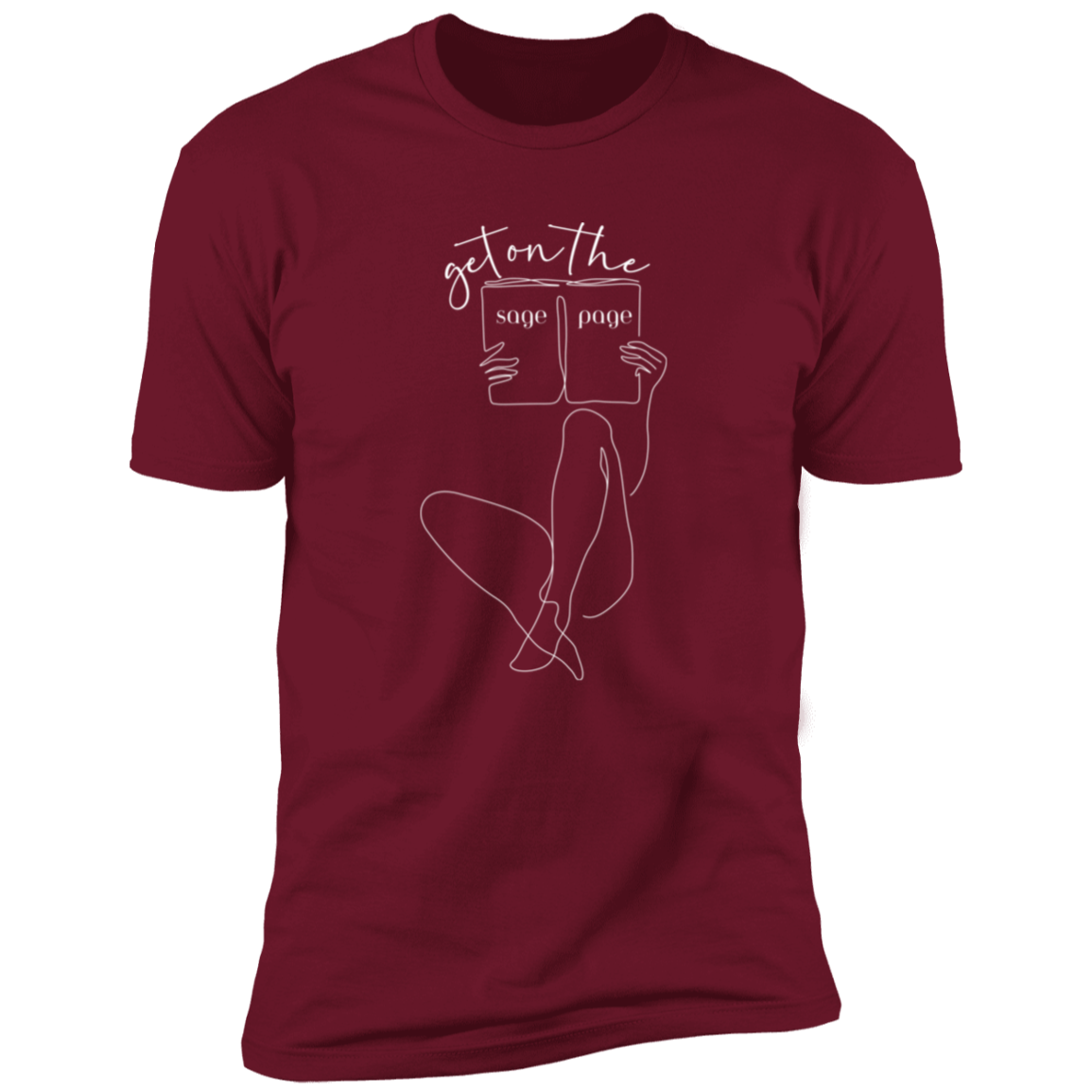 Get On The Sage Page - White