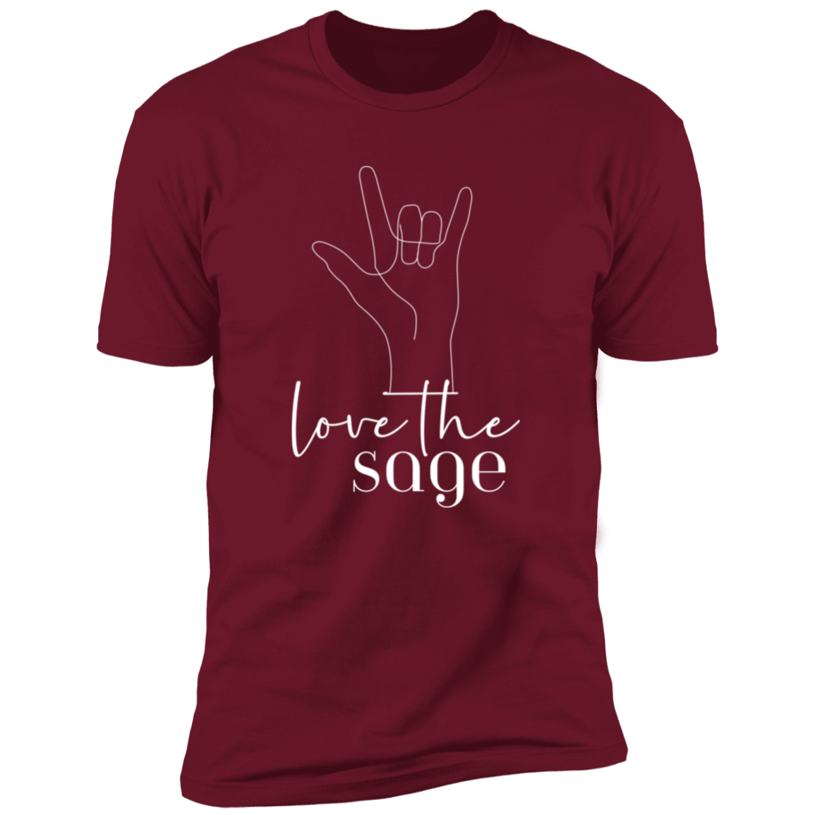 Love The Sage - White