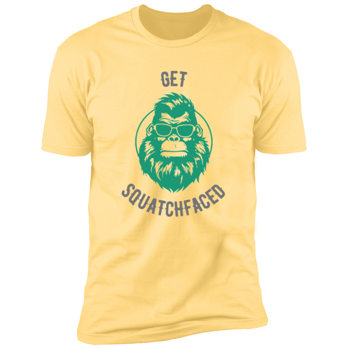 Get Squatchfaced - Green