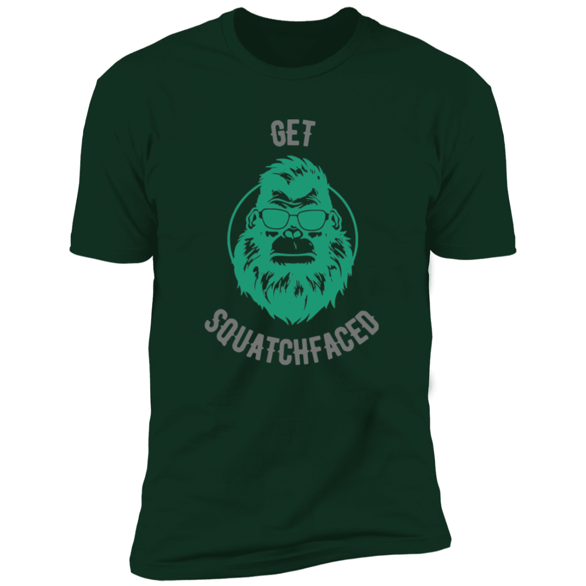 Get Squatchfaced - Green