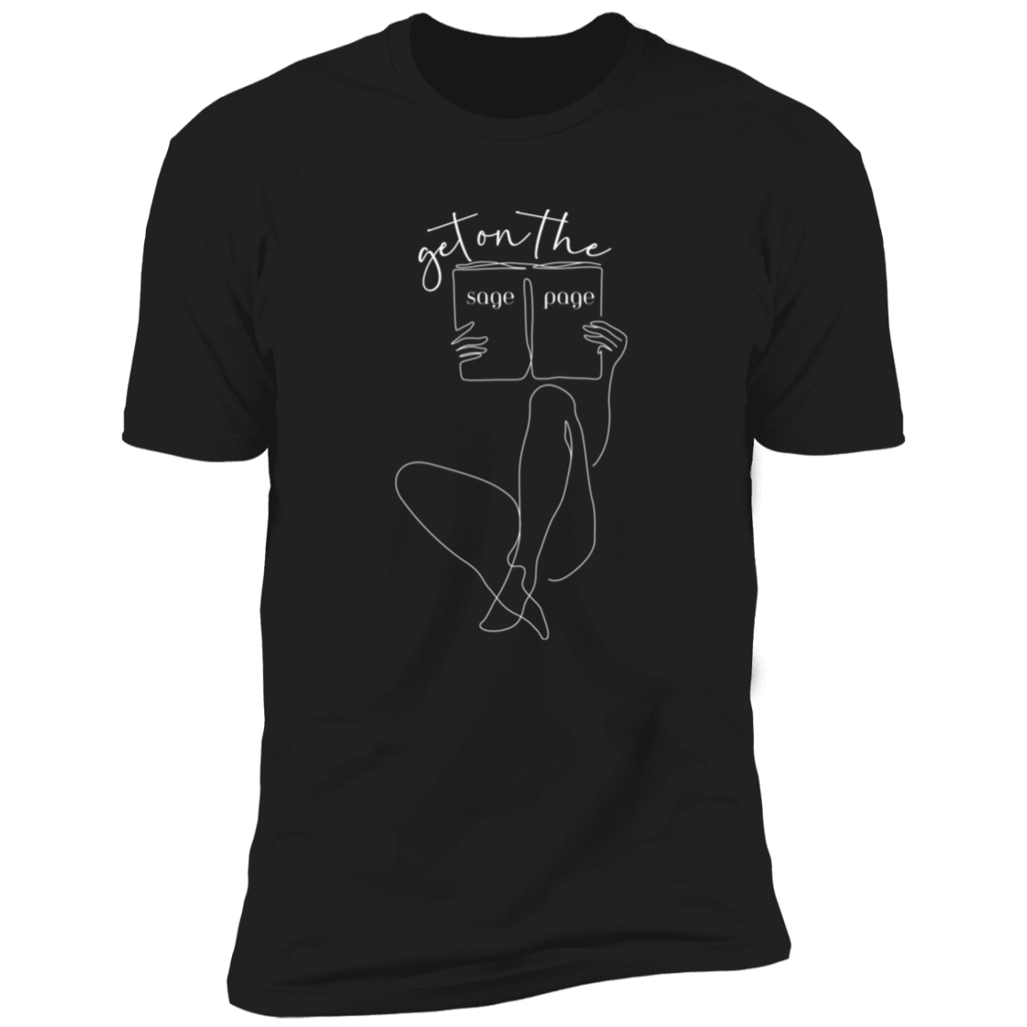 Get On The Sage Page - White