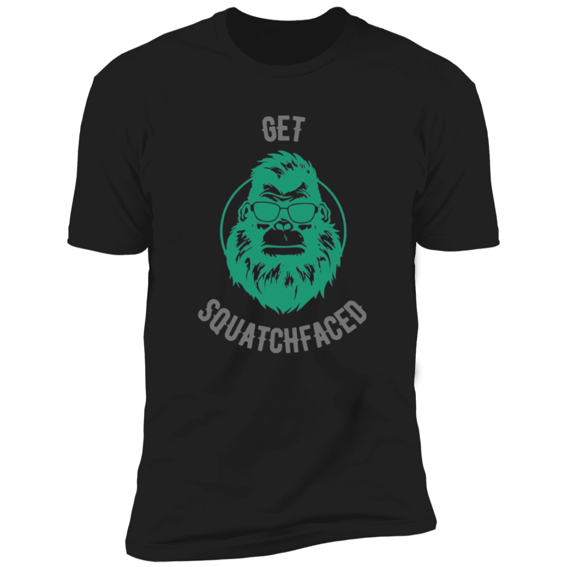 Get Squatchfaced - Green