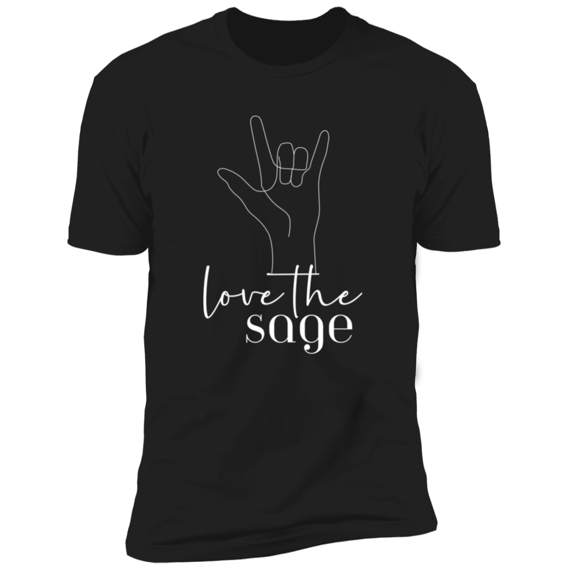 Love The Sage - White