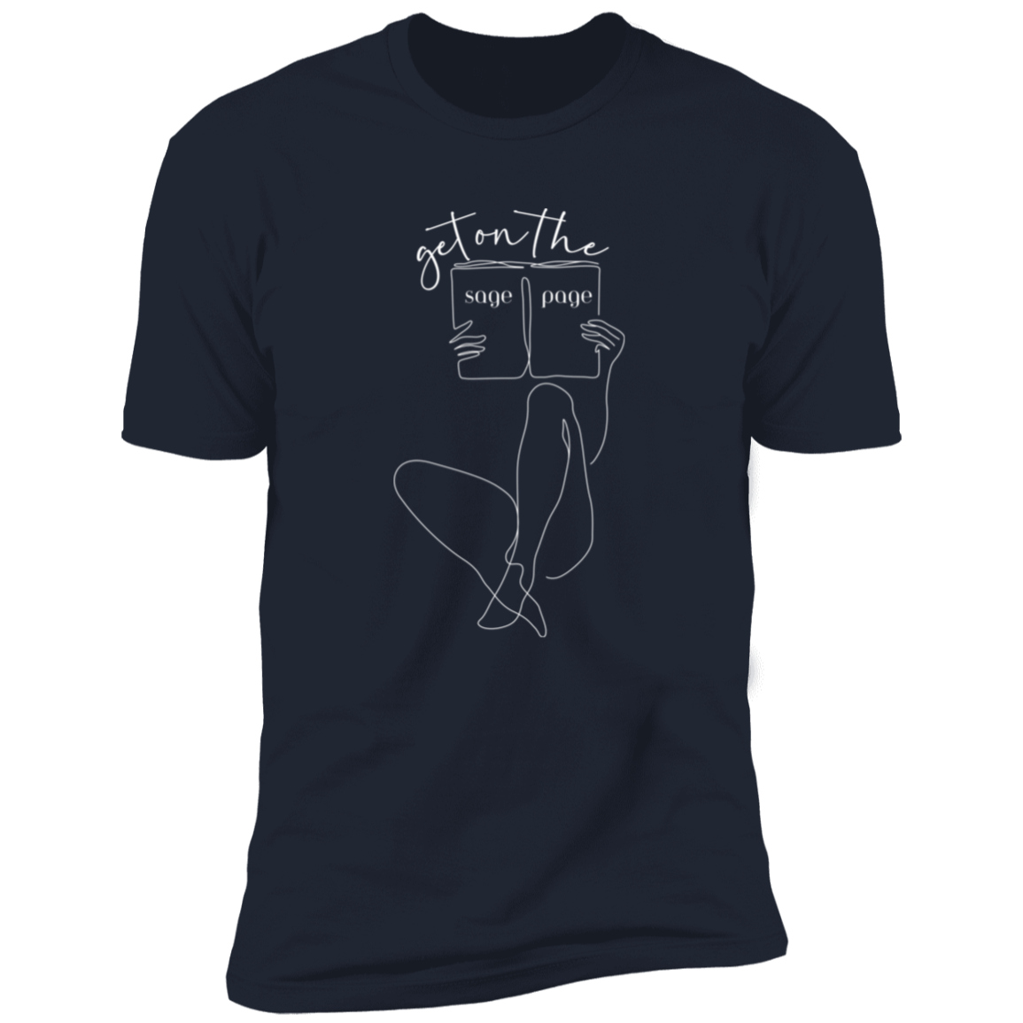 Get On The Sage Page - White