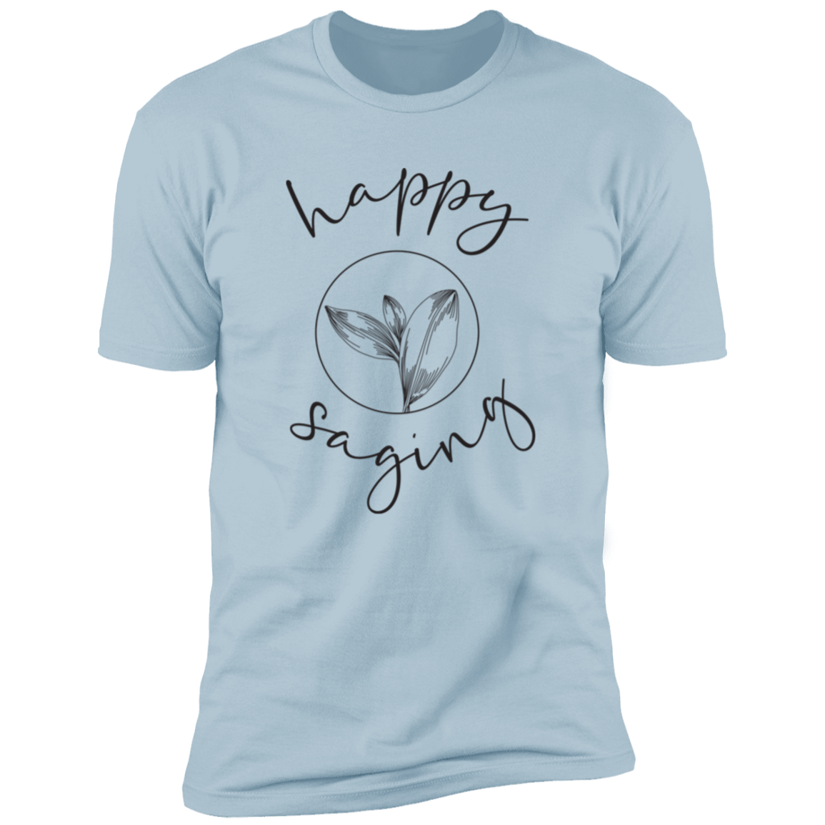 Happy Saging Full Front - Black
