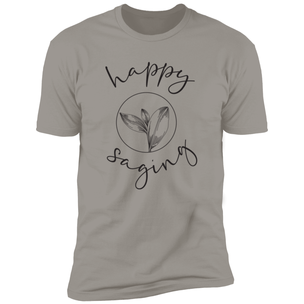 Happy Saging Full Front - Black