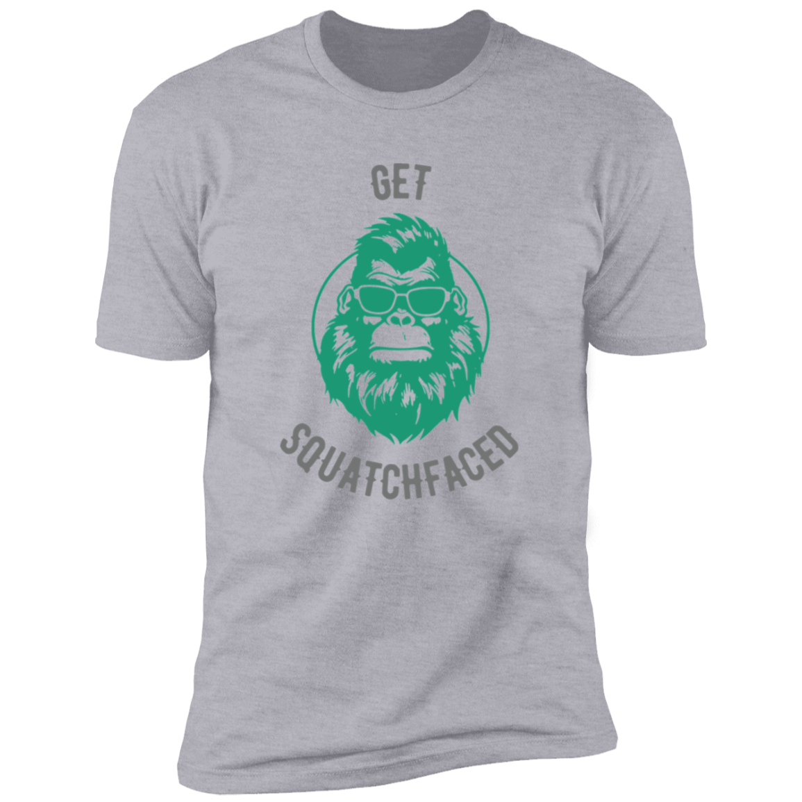 Get Squatchfaced - Green