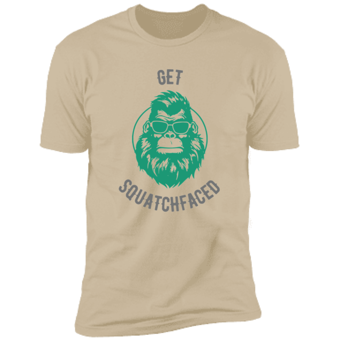 Get Squatchfaced - Green