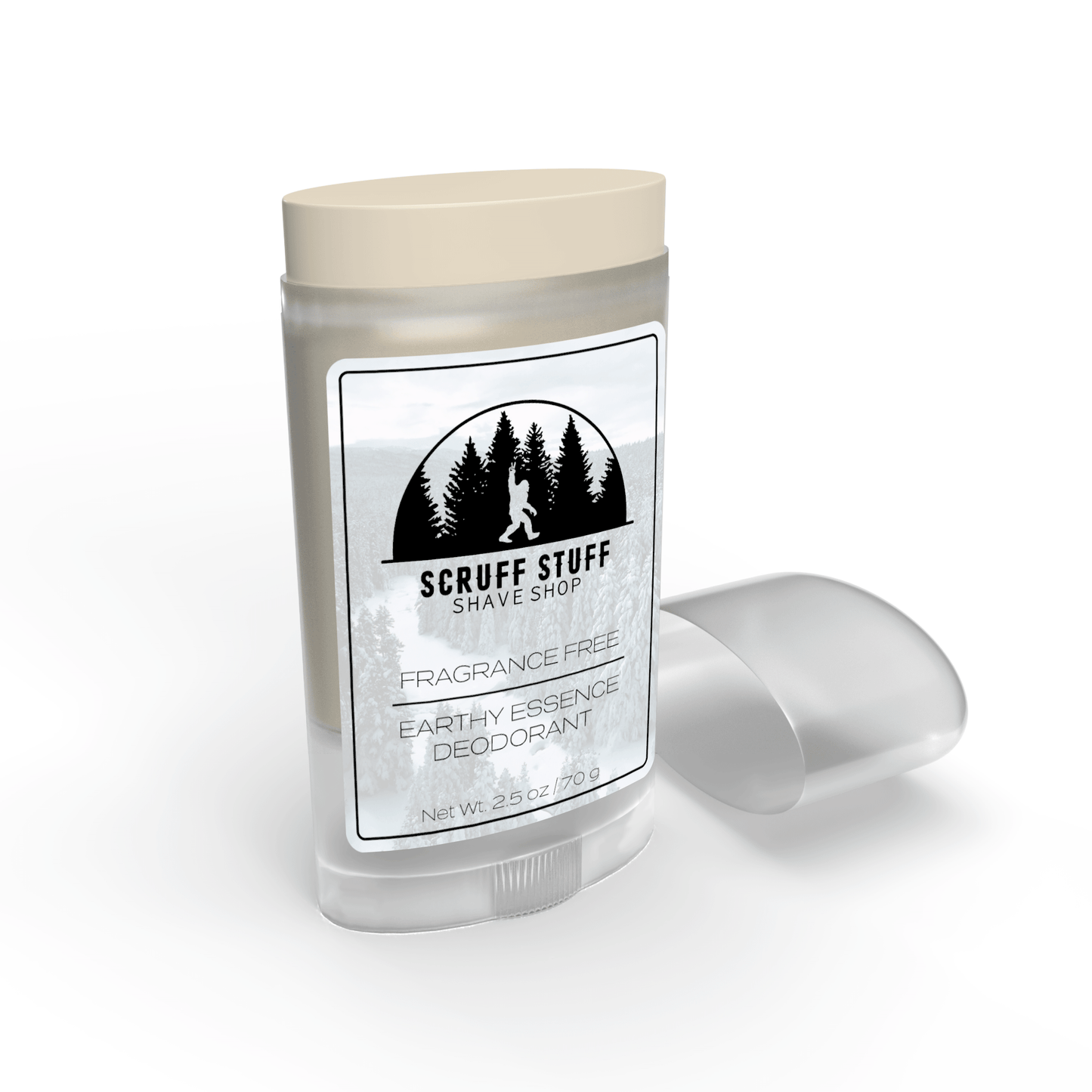 Scruff Stuff Earthy Essence Deodorant - Fragrance Free