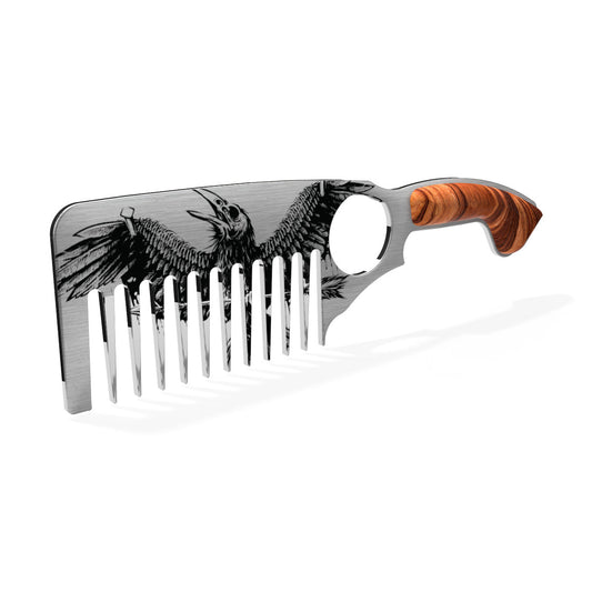 Beard Buster Contouring Comb - Rare Raven