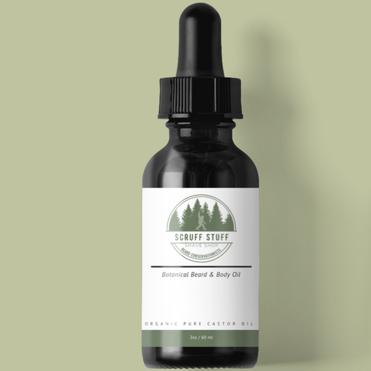 Organic Pure Castor Beard & Body Oil
