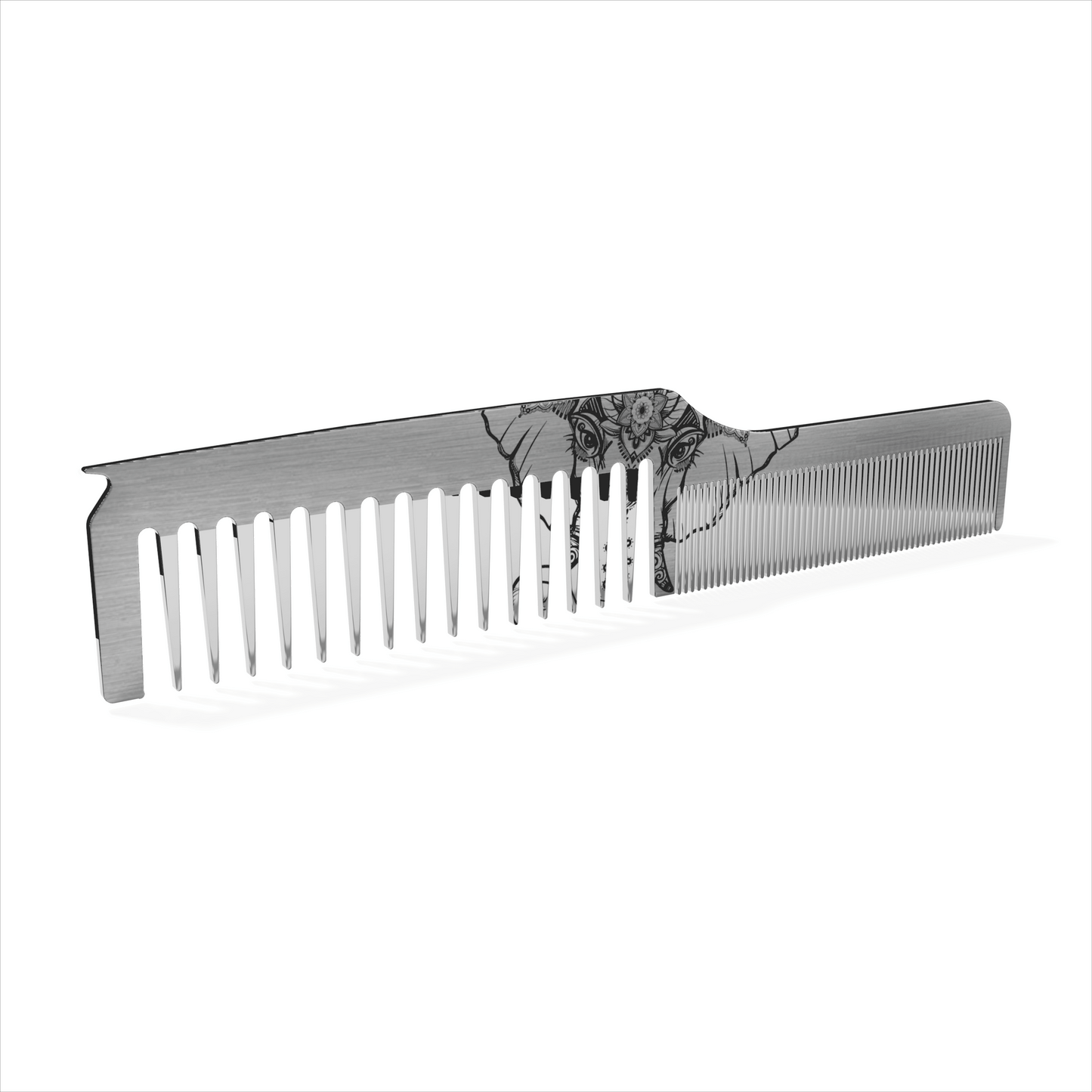 Steel Style Hair Contouring Comb - Exotic Elephant