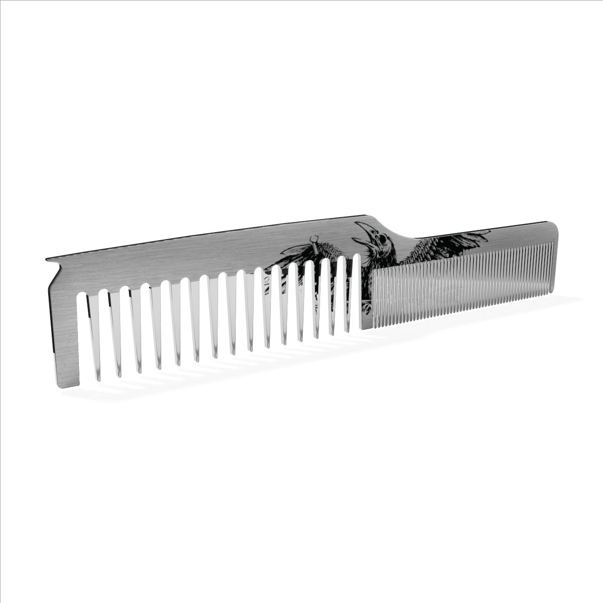 Steel Style Hair Contouring Comb - Rare Raven