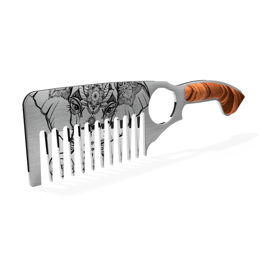 Beard Buster Contouring Comb - Exotic Elephant