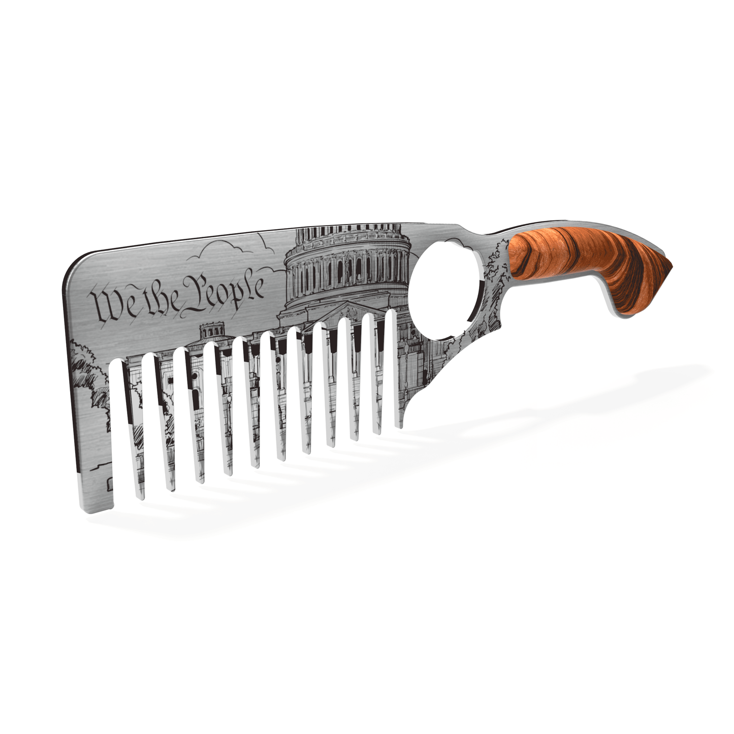 Beard Buster Contouring Comb - Peaceful Patriot